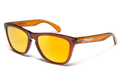 Oakley Frogskins OO9013 3855 Moto Nitrous 24K Iridium Sunglasses