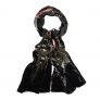 Art Nouveau Devore Velvet Scarf